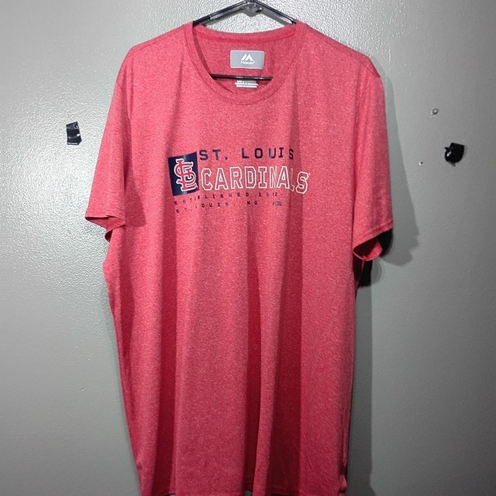 St.louis Cardinals baseball t-shirt, red, xxlarge, excellent condition,